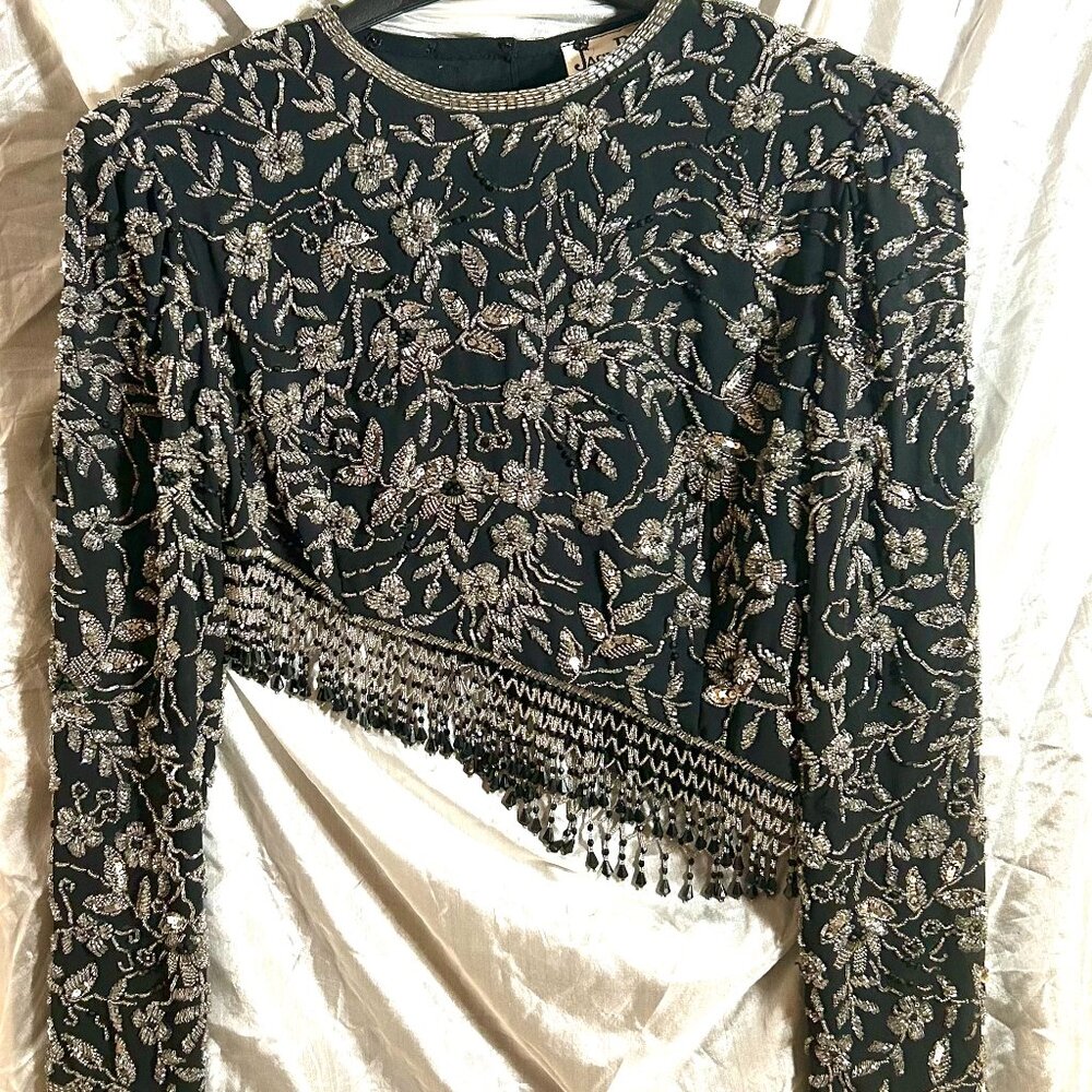 Vintage Jack Bryan Beaded Top